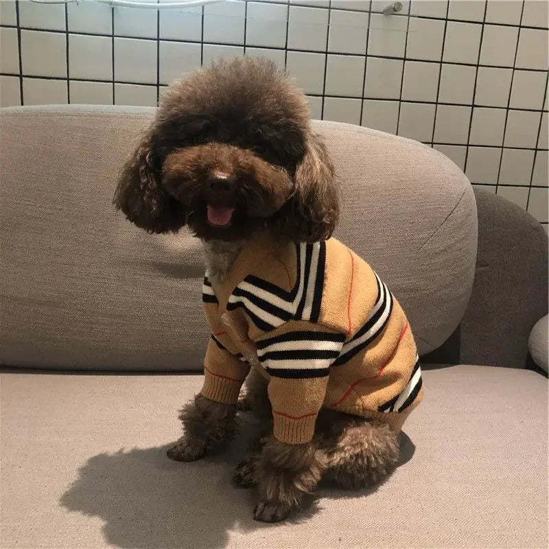 Brownie Striped Cardigan