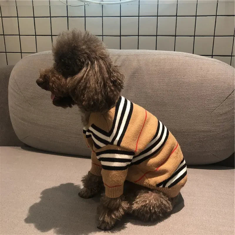 Brownie Striped Cardigan