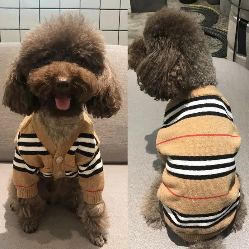 Brownie Striped Cardigan